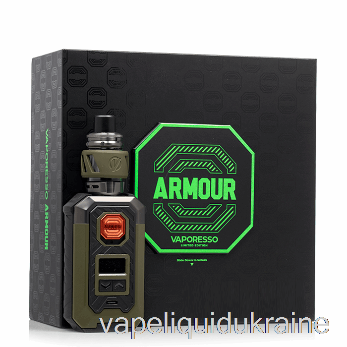 Vape Liquid Ukraine Vaporesso Armour MAX 220W Starter Kit LE Green